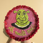 Tort Cheesecake cu Zmeura, Shrek - Colecția pentru copii