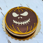 Tort cu crema vanilie, ciocolata neagra si zmeura, Colecția Halloween