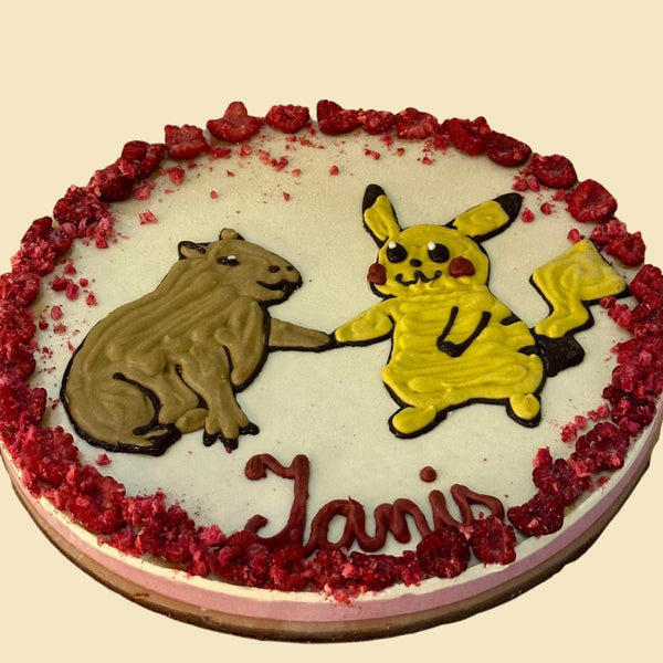 Trio Mousse ciocolata, vanilie, zmeură - Colecția pentru copii