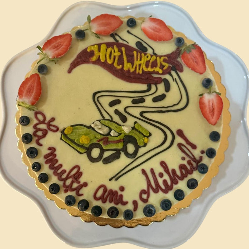 Trio Mousse ciocolata, vanilie, fructe de padure Hot Wheels - Colecția pentru copii