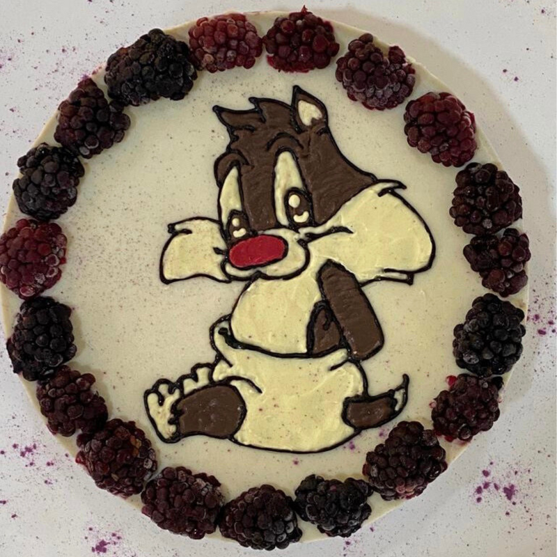 Tort Cheesecake cu mure - Colecția pentru copii
