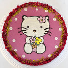 Tort Cheesecake cu Zmeura, Hello Kitty - Colecția pentru copii