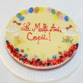 Tort Curcubeu "La multi ani!" - Colecția pentru copii