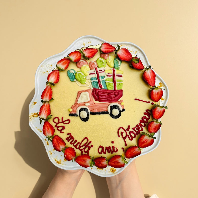 Tort cu fructe de pădure și vanilie - Colecția pentru copii