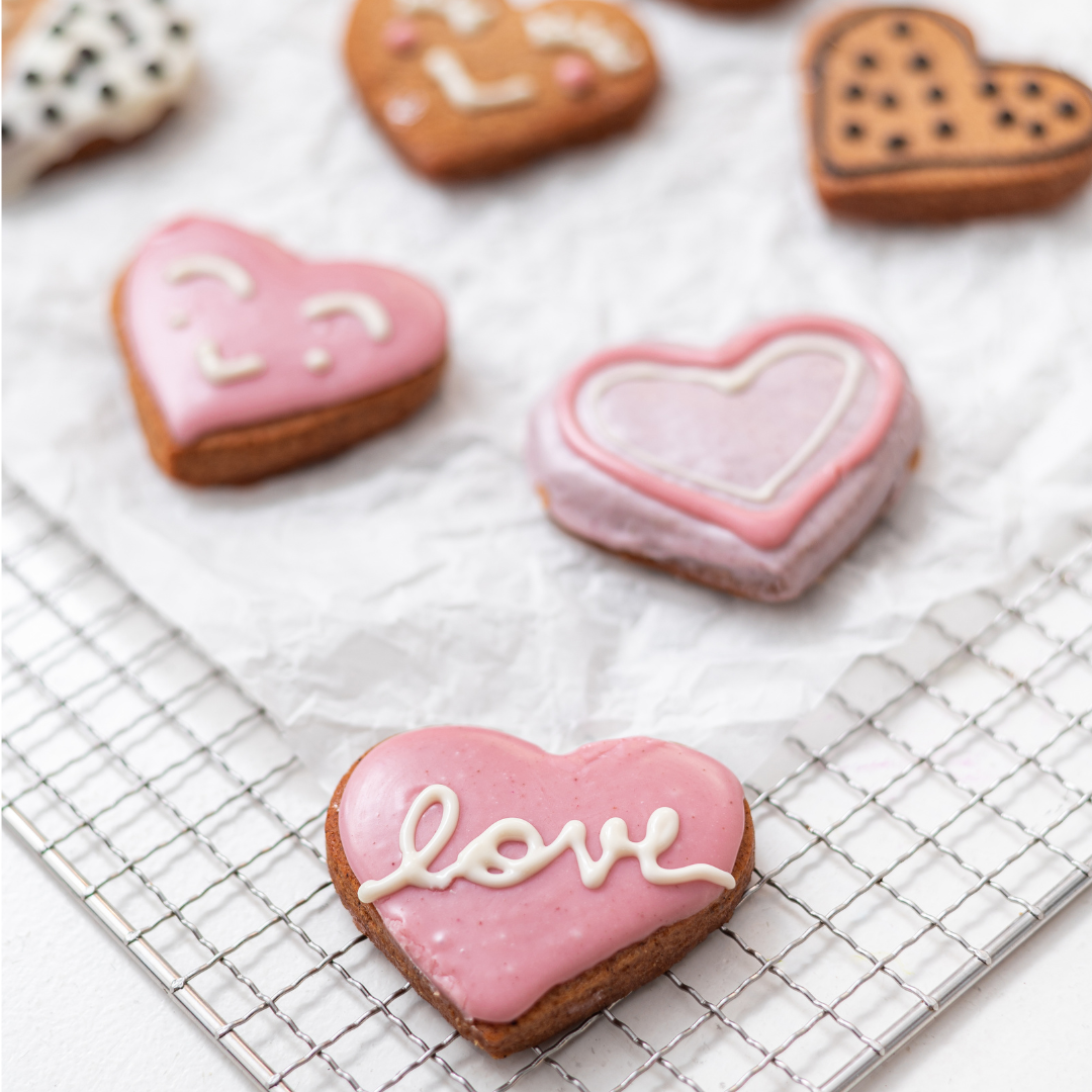 Turta dulce în formă de inimă - Love Collection